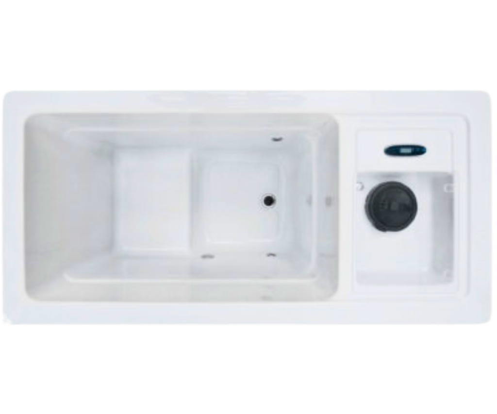 Chill Therapy Cold Plunge Tub - 1-Person Ice Bath with Mini-Inverter Chiller